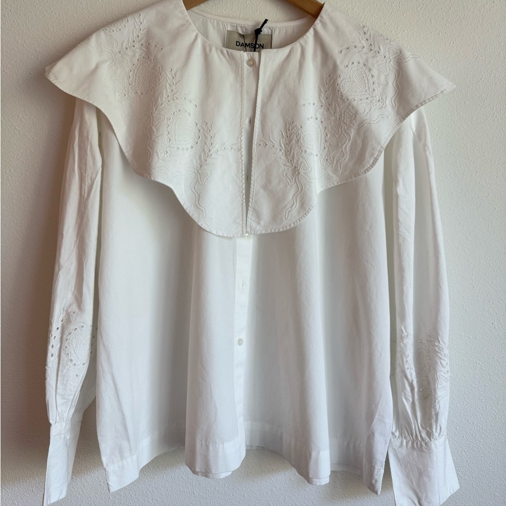 Damson Madder Romeo Embroidered blouse